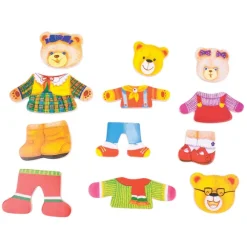 Dress Up Bear Family