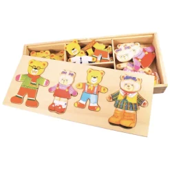 Dress Up Bear Family