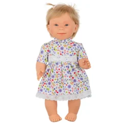 Dressed Girl Doll with Down Syndrome