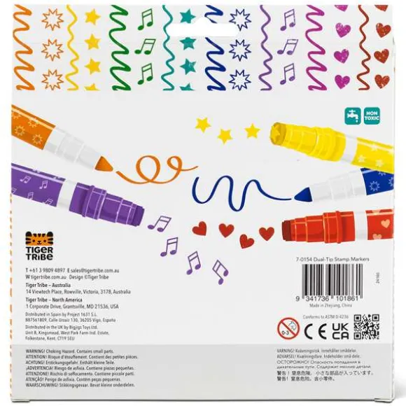 Dual-Tip Stamp Markers