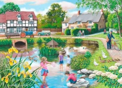 Duck Pond - BIG 250 Piece Jigsaw Puzzle