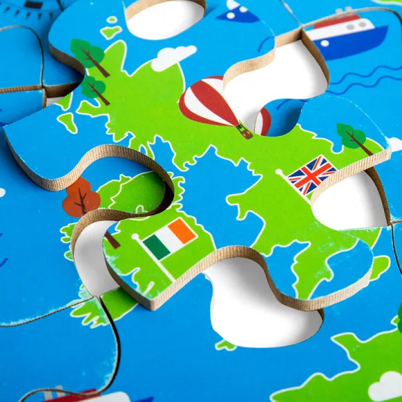 European Map Floor Puzzle (48pc)