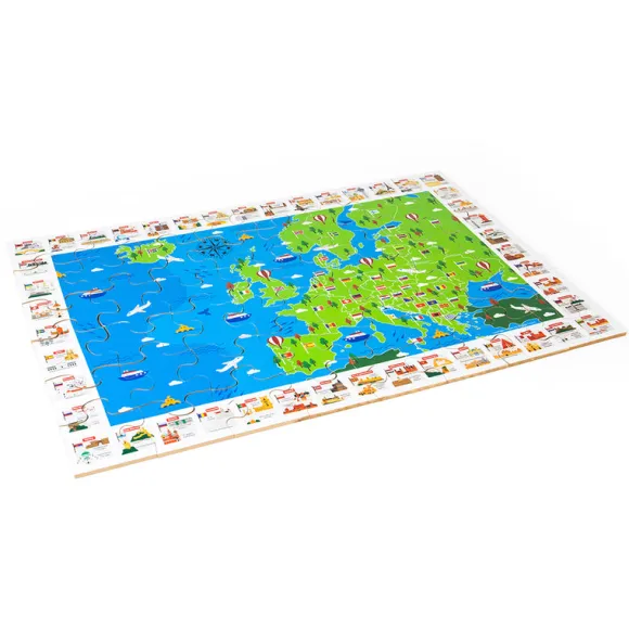 European Map Floor Puzzle (48pc)