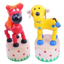 Farm Animal Pushup (Pack of 2 - Horse and Dog)