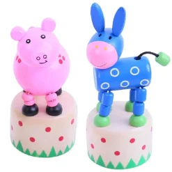 Farm Animal Pushup (Pack of 2 - Pig and Donkey)