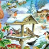 Feed The Birds - BIG 250 Piece Jigsaw Puzzle