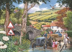 Fergie At The Ford - 1000 Piece Jigsaw Puzzle