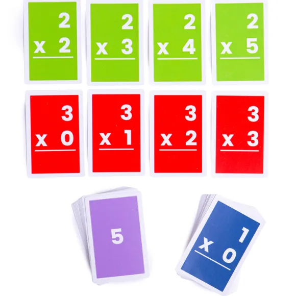 Flashcards - Multiplications 1 to 6