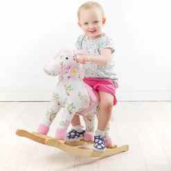 Floral Rocking Horse
