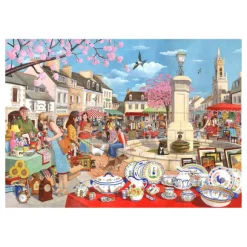 French Market - 1000 Piece Jigsaw Puzzle