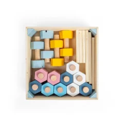 FSC® Certified Crate of Nuts & Bolts
