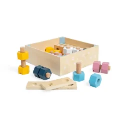 FSC® Certified Crate of Nuts & Bolts