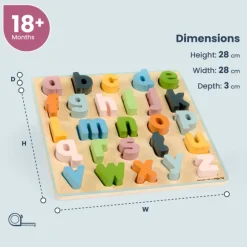 FSC® Certified Lowercase ABC Puzzle