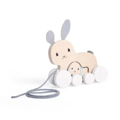 FSC® Certified Pull Along Bunny & Baby
