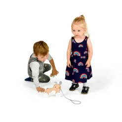 FSC® Certified Pull Along Bunny & Baby