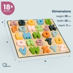 FSC® Certified Uppercase ABC Puzzle