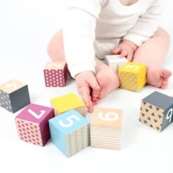FSC® Certified Wooden Number Blocks