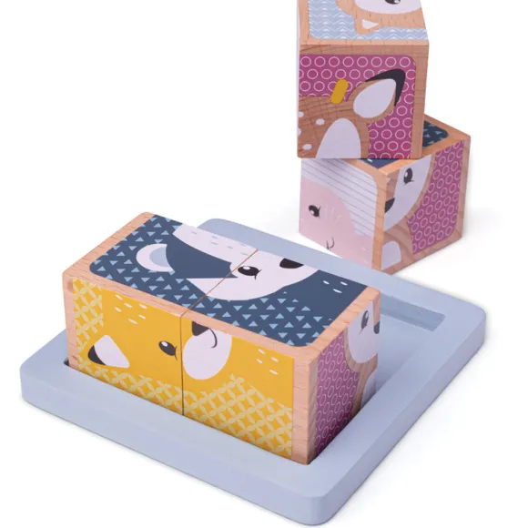 FSC® Certified Woodland Cube Puzzle