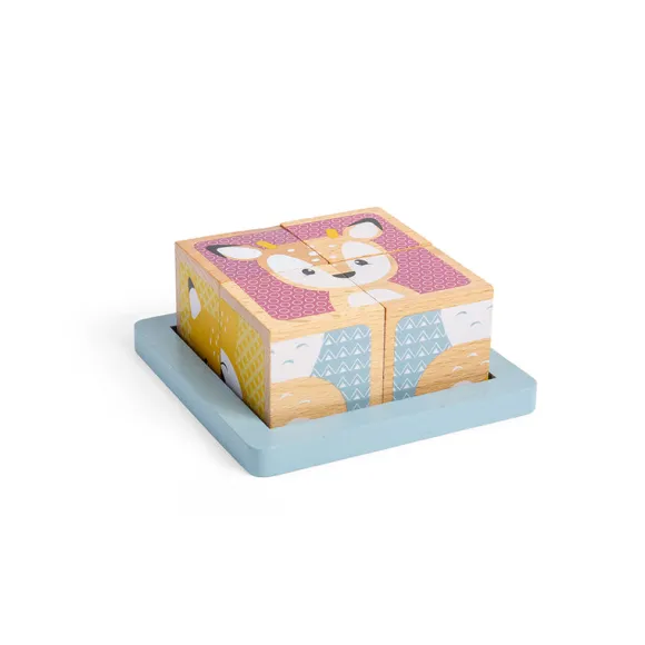 FSC® Certified Woodland Cube Puzzle