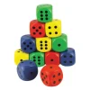 Giant Dice Coloured (Pack of 12)