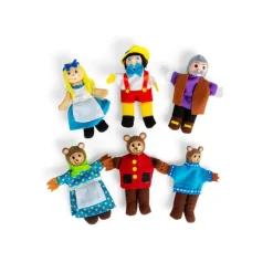 Goldilocks Finger Puppets