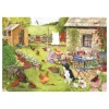Grandma's Garden - BIG 500 Piece Jigsaw Puzzle