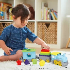 Green Toys - Stack & Sort Train