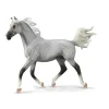 Half Arabian Stallion Dappled Grey - Deluxe 1:12 Scale