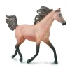 Half Arabian Stallion Dunskin - Deluxe 1:12 Scale