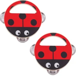 Hand Shaker (Pk 2 Ladybird)