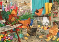 Hen Pecked - 1000 Piece Jigsaw Puzzle