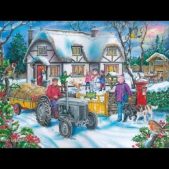 Holly Cottage - 1000 Piece Jigsaw Puzzle