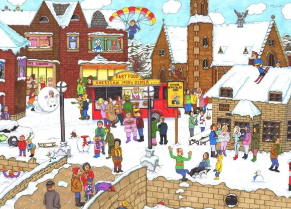 It's Cold Outside - 1000 Piece Jigsaw Puzzle