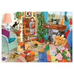 Kitten Chaos 1000 Piece Puzzle