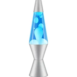 14.5" LAVA Lamp Classic (White/Blue)
