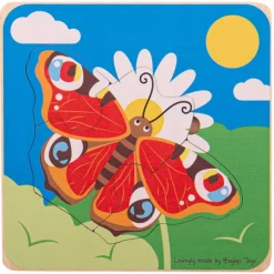 Lifecycle Layer Puzzle - Butterfly