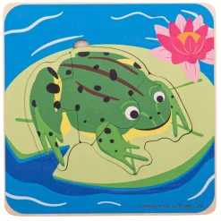 Lifecycle Layer Puzzle - Frog