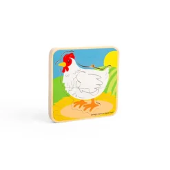 Lifecycle Puzzle - Chicken