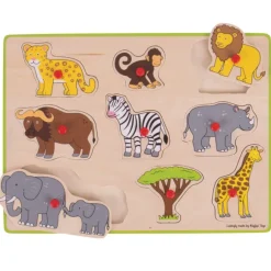 Lift Out Puzzle - Safari