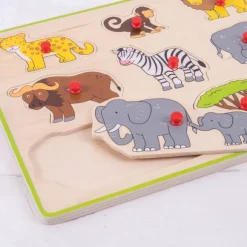 Lift Out Puzzle - Safari