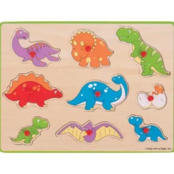 Lift Out Puzzle (Dinosaurs)