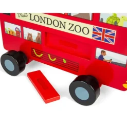 London Bus Pull Along
