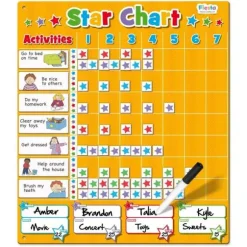 Magnetic Large Star Chart