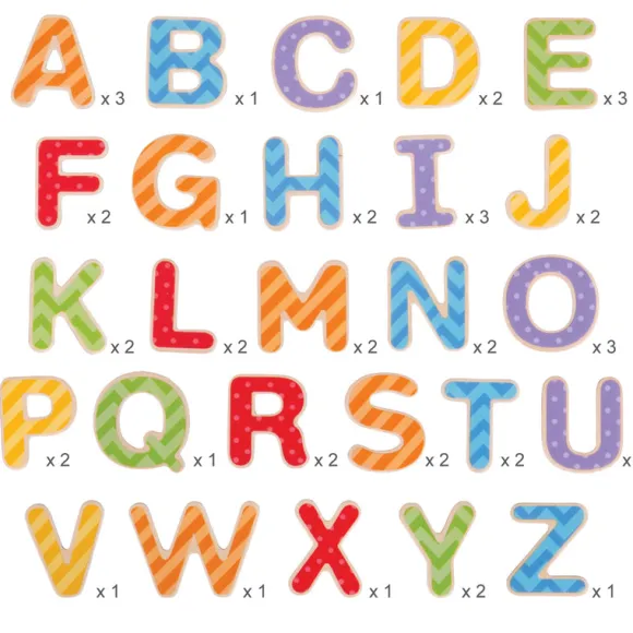 Magnetic Letters - Uppercase