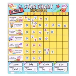 Magnetic Superhero Star Chart