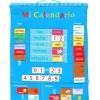 Mi Calendario (Spanish) Fabric Wall Chart