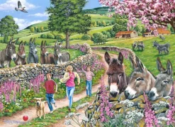 Mindy, Muffin & Mo - BIG 500 Piece Jigsaw Puzzle