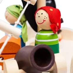 Mini Pirate Ship Playset