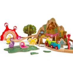 Monster Train Set - DAMAGED BOX