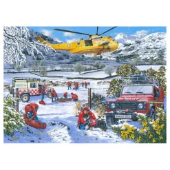 Mountain Rescue - 1000 Piece Jigsaw Puzzle